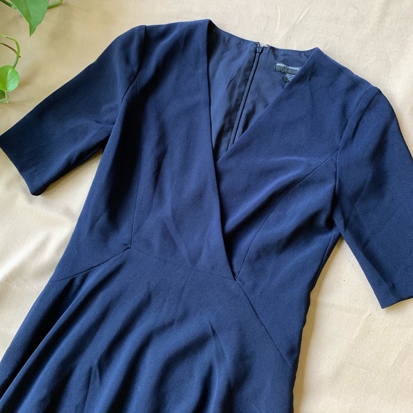 Maggy London Draped Ruffle Sheath Dress - Picture 3 of 7